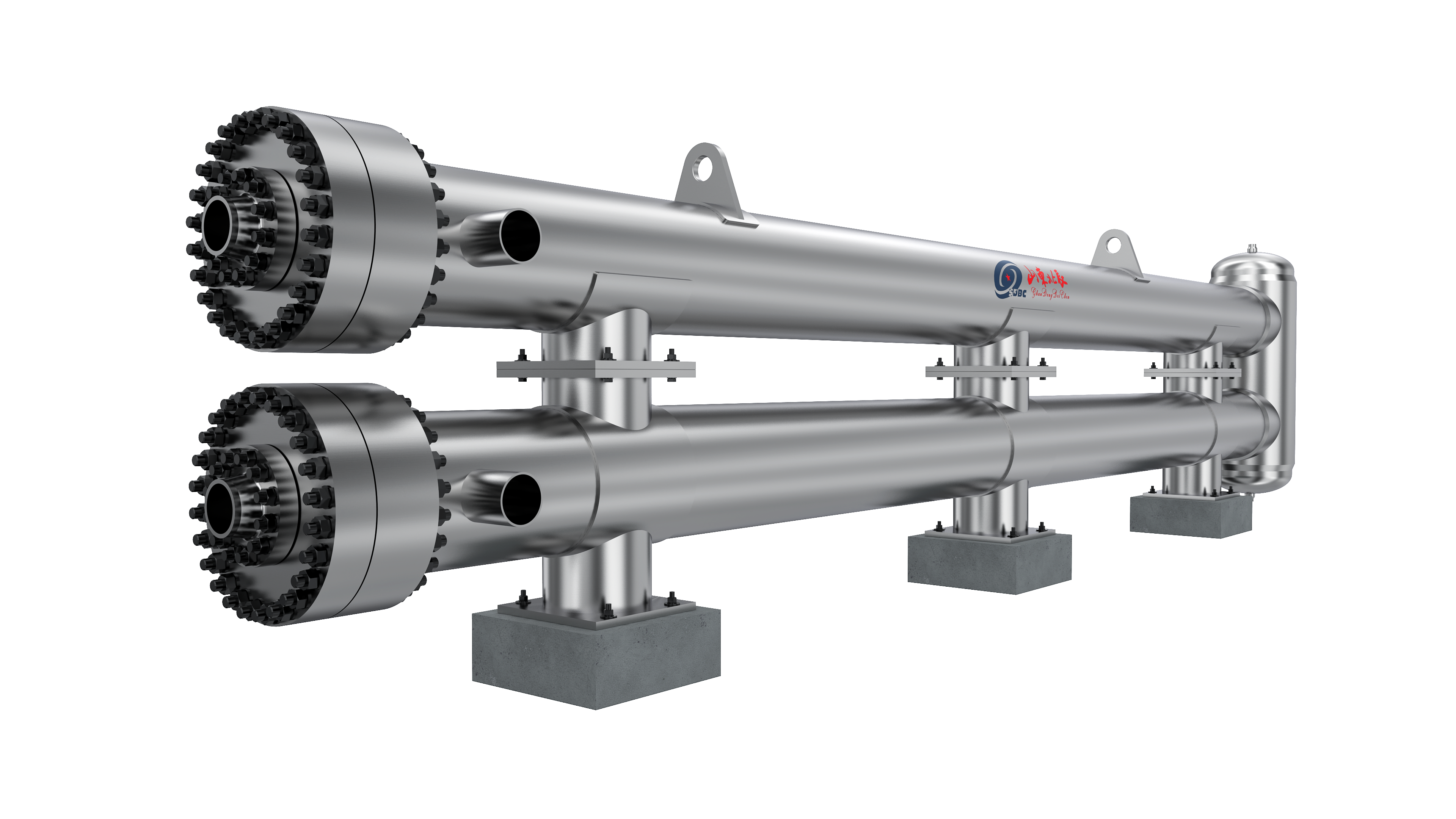Non-regenerative heat exchanger