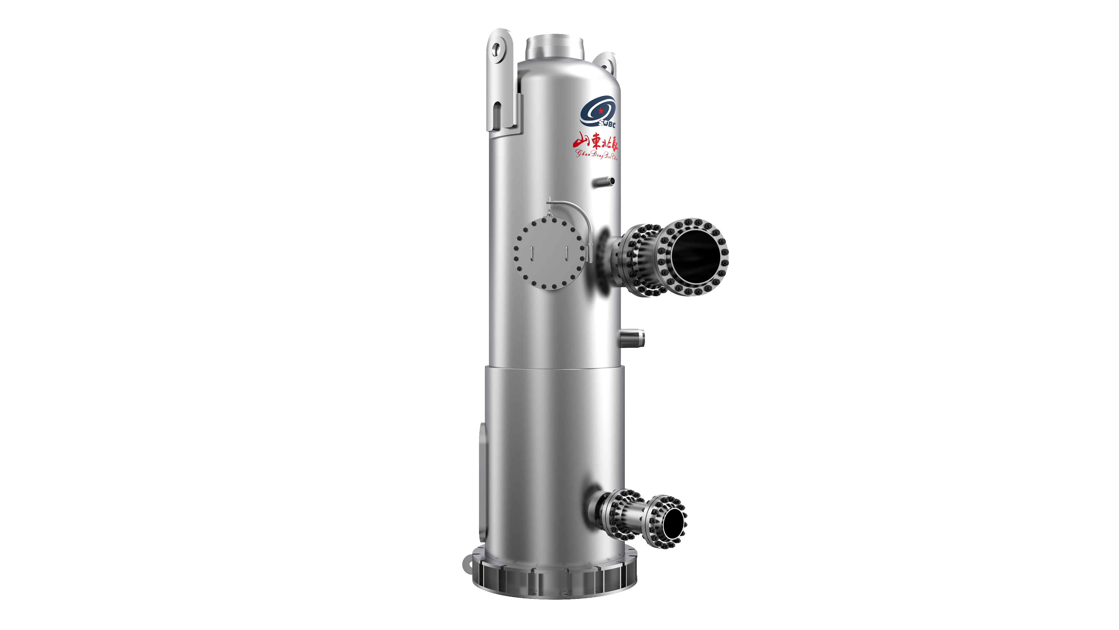 Boric acid distillation tower